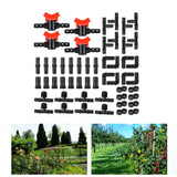 Maxbell Drip Irrigation System Kit Automatic Drip Sprinkler for Greenhouse Patio 52pcs