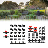 Maxbell Drip Irrigation System Kit Automatic Drip Sprinkler for Greenhouse Patio 42pcs