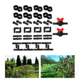 Maxbell Drip Irrigation System Kit Automatic Drip Sprinkler for Greenhouse Patio 42pcs