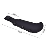 Maxbell Blcak Chopper Cover Sheath Chopper Sheath Oxford and Convass for Outdoors