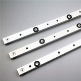 Maxbell T-Track Miter Bar Aluminum Alloy Woodworking Tool Table Saw Gauge Rod Sleds 450mm