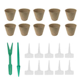 Maxbell 20 Pack Nursery Pots Seedling Planting Kit for Greenhouse Vegetable Flowers