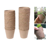 Maxbell 20 Pack Nursery Pots Seedling Planting Kit for Greenhouse Vegetable Flowers