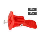 Maxbell Tile Leveler Adjuster Positioning Locator Spacers Reusable for Floor Tile 30pcs