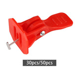 Maxbell Tile Leveler Adjuster Positioning Locator Spacers Reusable for Floor Tile 30pcs