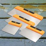 Maxbell Putty Knife Stainless Steel for Spreading Scraping Walls Repairing Drywall 4inch
