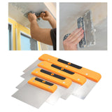Maxbell Putty Knife Stainless Steel for Spreading Scraping Walls Repairing Drywall 4inch