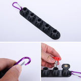Maxbell Washer Pressure Washer Nozzle Tips Set Attachment for Watering Washing Fence 5Pcs and Stand