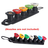 Maxbell Portable Nozzle Holder Storage Lightweight for Garden Car Washing  5 Holes