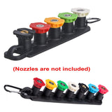 Maxbell Pressure Washer Nozzle Tips Set 4000 PSI Durable for Irrigate, Clean Floors 7 Nozzle Tips