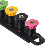 Maxbell Pressure Washer Nozzle Tips Set 4000 PSI Durable for Irrigate, Clean Floors 7 Nozzle Tips