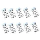 Maxbell 10x Rubber Seal Pads Spring Set Foot Protector for Air Compressor Parts