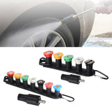 Maxbell Pressure Washer Nozzle Tips Set 4000 PSI Durable for Irrigate, Clean Floors 5 Nozzle Tips