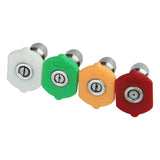 Maxbell Pressure Washer Nozzle Tips Set 4000 PSI Durable for Irrigate, Clean Floors 5 Nozzle Tips
