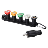 Maxbell Pressure Washer Nozzle Tips Set 4000 PSI Durable for Irrigate, Clean Floors 5 Nozzle Tips