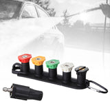 Maxbell Pressure Washer Nozzle Tips Set 4000 PSI Durable for Irrigate, Clean Floors 5 Nozzle Tips