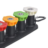 Maxbell Pressure Washer Nozzle Tips Set 4000 PSI Durable for Irrigate, Clean Floors 5 Nozzle Tips
