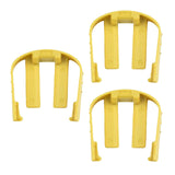 Maxbell 3Pcs C Yellow Clips Quick Lock Quick Connector Replaces for K2 K3 K7