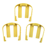 Maxbell 3Pcs C Yellow Clips Quick Lock Quick Connector Replaces for K2 K3 K7