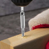 Maxbell 4 Pieces HSS Self Centering Drill Bit 1/4" Hex Shank for Door Cabinet Hinge