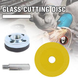 Maxbell 100mm Cutting Wheels Grinding Disc Glass Cutting Disc for Tile Ceramic Glass Yellow