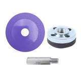 Maxbell 100mm Cutting Wheels Grinding Disc Glass Cutting Disc for Tile Ceramic Glass Purple