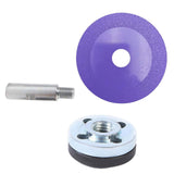 Maxbell 100mm Cutting Wheels Grinding Disc Glass Cutting Disc for Tile Ceramic Glass Purple