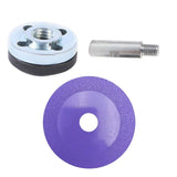 Maxbell 100mm Cutting Wheels Grinding Disc Glass Cutting Disc for Tile Ceramic Glass Purple
