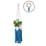 Maxbell Plant Hanger Hanging Flower Pot Basket Net Bag for Home Garden Decoration