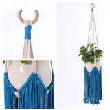 Maxbell Plant Hanger Hanging Flower Pot Basket Net Bag for Home Garden Decoration