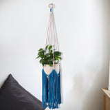 Maxbell Plant Hanger Hanging Flower Pot Basket Net Bag for Home Garden Decoration