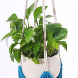 Maxbell Plant Hanger Hanging Flower Pot Basket Net Bag for Home Garden Decoration
