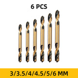 Maxbell Double Twist Drill Bit High Hardness Heat Resistance Aluminum