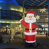 Maxbell Inflatable Santa 180cm Decor Doll Gift Toy Decor for Holiday Lawn Yard