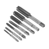 Maxbell 7Pcs Metric Thread Machine Tap Set M3-M12 Tapping Bits Tool Tap Set