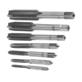 Maxbell 7Pcs Metric Thread Machine Tap Set M3-M12 Tapping Bits Tool Tap Set
