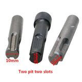 Maxbell 3Pcs SDS Socket Adapter Power Tool 1/4" Hex Shank Screwdriver Bit Holder