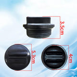 Maxbell 2Pcs Pool Filter Drains Pool Plug Stopper Threaded for Accessories