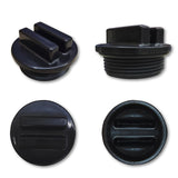 Maxbell 2Pcs Pool Filter Drains Pool Plug Stopper Threaded for Accessories
