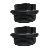 Maxbell 2Pcs Pool Filter Drains Pool Plug Stopper Threaded for Accessories