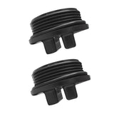 Maxbell 2Pcs Pool Filter Drains Pool Plug Stopper Threaded for Accessories