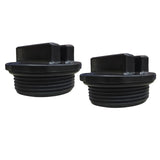 Maxbell 2Pcs Pool Filter Drains Pool Plug Stopper Threaded for Accessories