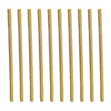 Maxbell 10 Pieces Air Vent Outlet Trim Portable for All Straight Vent Outlet Gold
