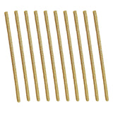 Maxbell 10 Pieces Air Vent Outlet Trim Portable for All Straight Vent Outlet Gold