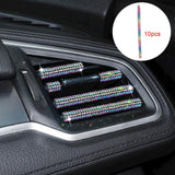 Maxbell 10 Pieces Air Vent Outlet Trim Portable for All Straight Vent Outlet AB multicolor