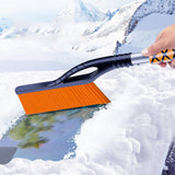 Maxbell Snow Brush & Snow Shovel Universal Aluminum for Car Windshield Garden Blue