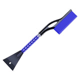 Maxbell Snow Brush & Snow Shovel Universal Aluminum for Car Windshield Garden Blue