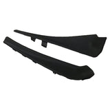Maxbell 2 Pieces Front Wiper Side Cowl Extension Trim for Rogue 14-20
