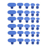 Maxbell 30Pcs Car Body dents Removal Pulling Tab dents repair Pullers Plastic Auto