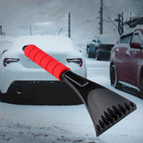 Maxbell Car Vehicle Ice Scraper Winter Windshield Cleaner for Household Kitchen Red